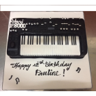 Keyboard Fondant Cake